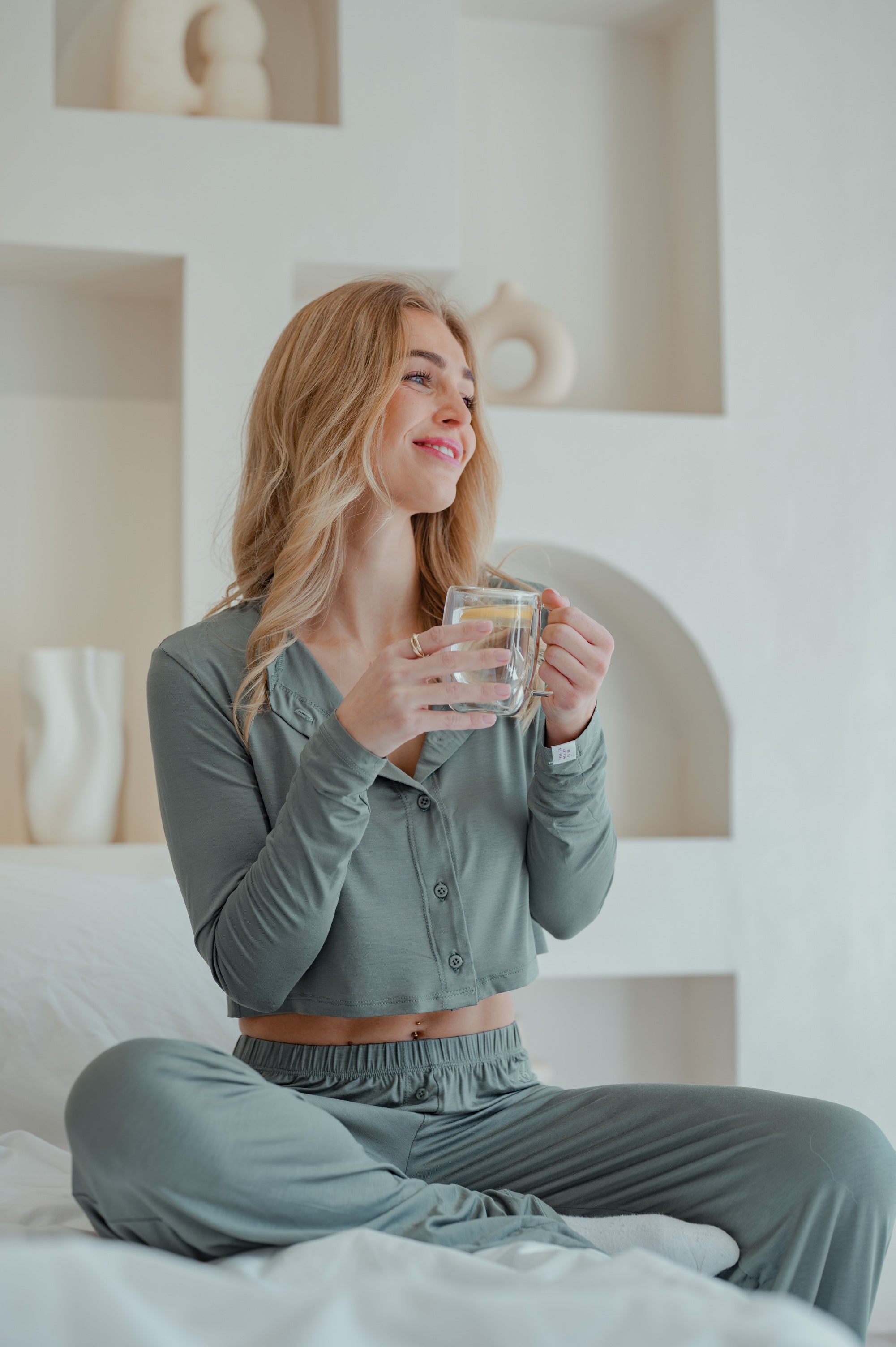 The Comfortwear Set - Sage Green